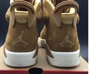 Retro Wheat Jordan 6 0530